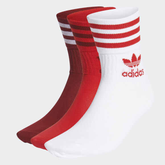 ADIDAS ТРИ ПАРЫ НОСКОВ CREW MID-CUT GN3078
