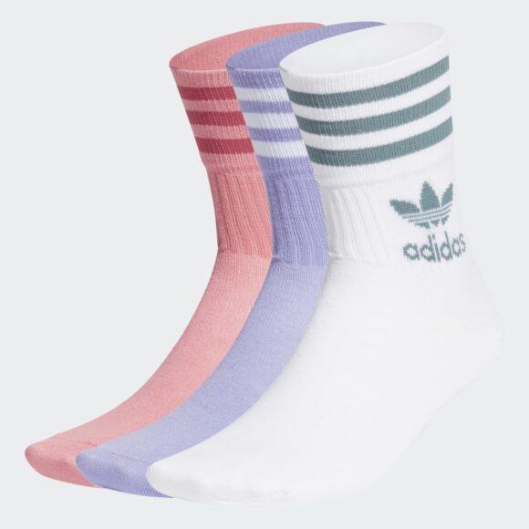 ADIDAS ТРИ ПАРЫ НОСКОВ CREW MID-CUT GN3080
