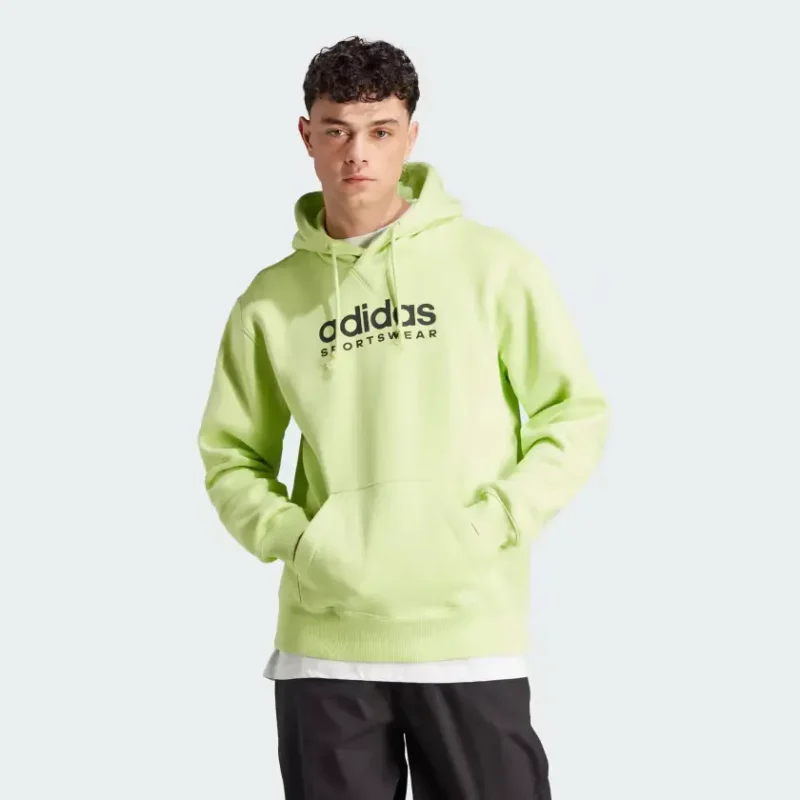 ADIDAS ФЛИСОВАЯ ТОЛСТОВКА С РИСУНКОМ ALL SZN
